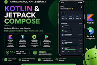 build and debug native android app in kotlin jetpack compose