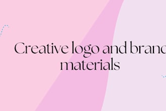design a logo and brand materials in canva or coreldraw