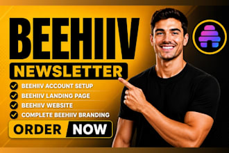 setup beehiiv newsletter design beehive landing page setup beehiiv automation