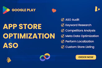 do app store optimization aso, for google play and app store