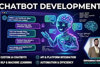 build a custom ai chatbot trained on your business data