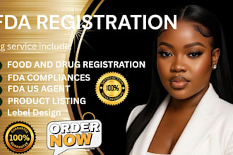 provide fda registration, compliance, and product listing services