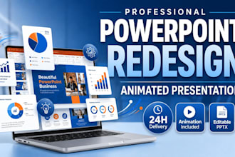 redesign powerpoint presentations with animation