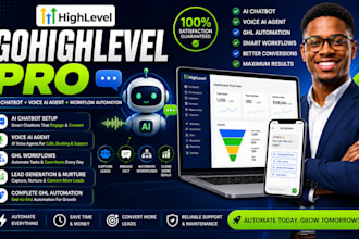 setup go high level ai chatbot ghl voice ai agent gohighlevel chat bot workflow