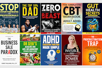 do nonfiction book cover design, paperback book cover design