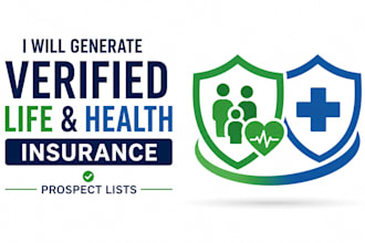 generate verified life and health insurance prospect lists