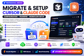 migrate cursor claude code config transfer claude MD workflow setup