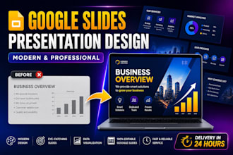 redesign your google slides into modern presentation