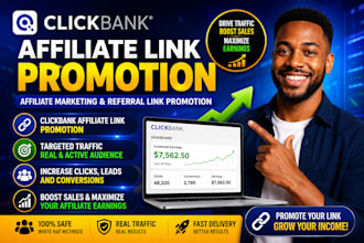 clickbank affiliate link promotion, affiliate marketing, referral link promotion