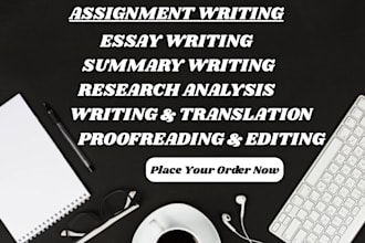 do assignment as a professional assignment writer