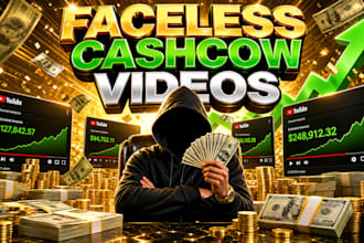 create faceless youtube video content with scripts for automation