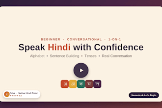 help you speak hindi