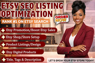 do etsy shop setup, etsy listing, etsy seo, etsy rank, boost etsy sales