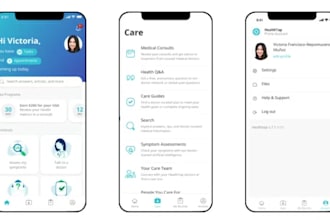 develop telemedicine app, doctor appointment app,  healthcare app