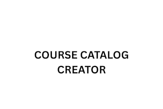 do course catalog with syllabus
