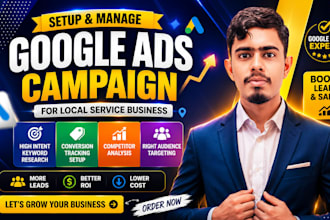 setup and manage google ads for roofing or plumbing service