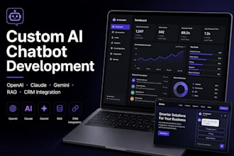 develop a chatbot depending on your usecase