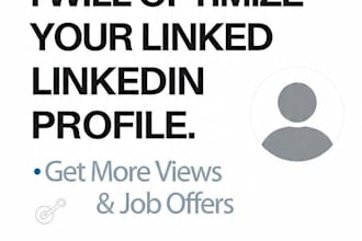 optimize your linkedin profile for job offers