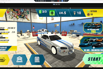 create 3d car racing, parking, or driving simulator games in unity