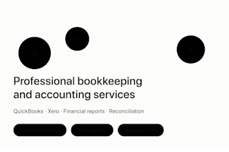 provide professional bookkeeping and accounting services
