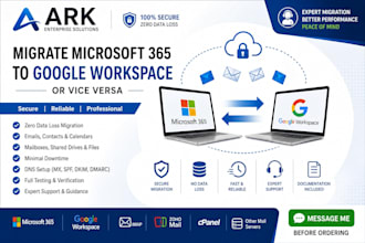 migrate microsoft 365 to google workspace with zero data loss