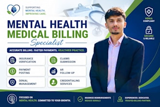 handle your medical billing, mental health billing, credentialing and enrollment