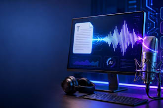 convert your text into realistic ai voiceovers
