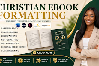 format, edit, proofread christian book for KDP and kindle