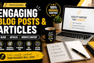 write engaging blog posts and articles