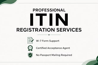 help you get irs itin without mailing your passport