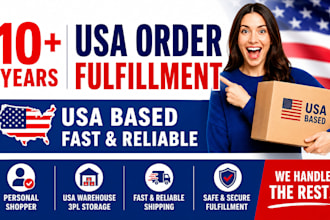 be your USA 3pl and prep center order fulfilment