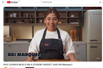 transcribe your cooking video and recipe