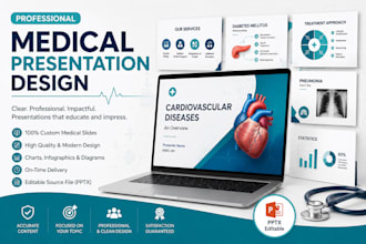 create a professional medical powerpoint presentations