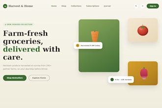 design a modern ecommerce website UI UX in figma