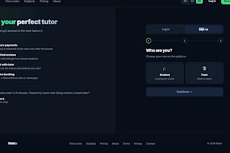 build a full stack website or web app with online payments
