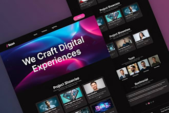 make trending design for both the website and brand image