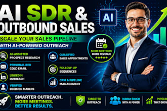be your ai sdr and outbound sales specialist