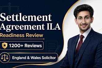 assess your UK settlement agreement for independent legal advice