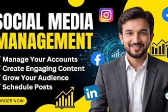 social media accounts professionally