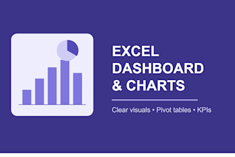 create professional excel dashboard and charts