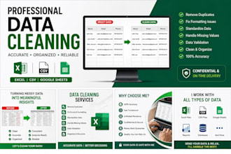 do spreadsheet entries, excel sheet works, accounting  work