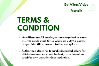 design a professional business card and id card