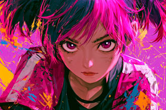 draw beautiful anime art