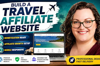 build a travel affiliate website with affiliate growth setup