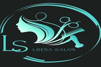 design professional hair salon beauty makeup logo