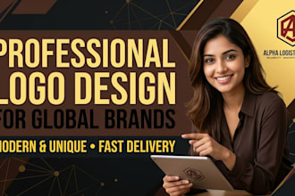 professional ai logo and ai generated images for brand