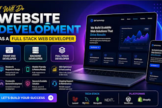 develop real estate managment site with adminn dahsboard and blogs