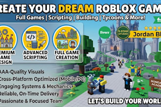create roblox full game, roblox game creation, roblox full game development