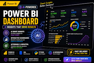 build you an ai powered power bi dashboard with smart insights