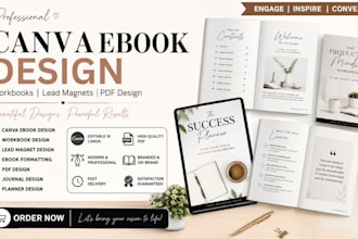ebook design canva ebook design canva workbook design lead magnet pdf design